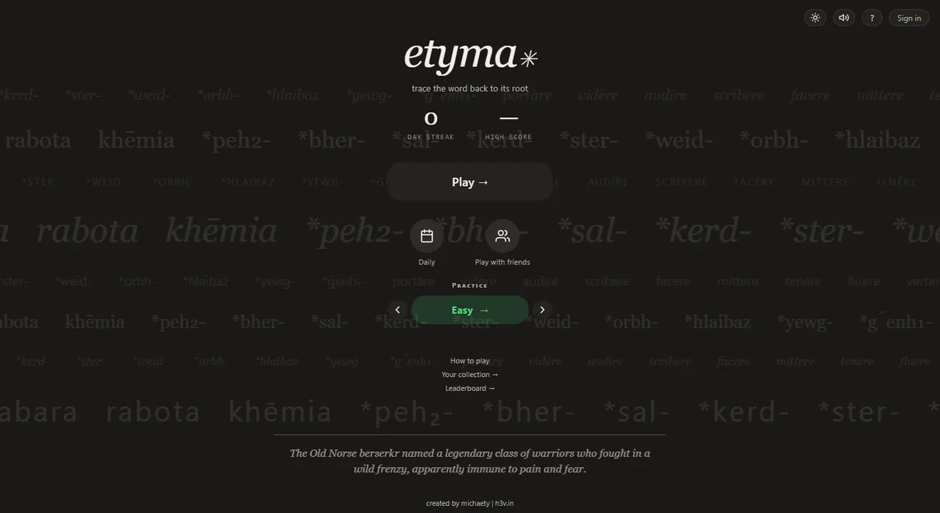 Etyma